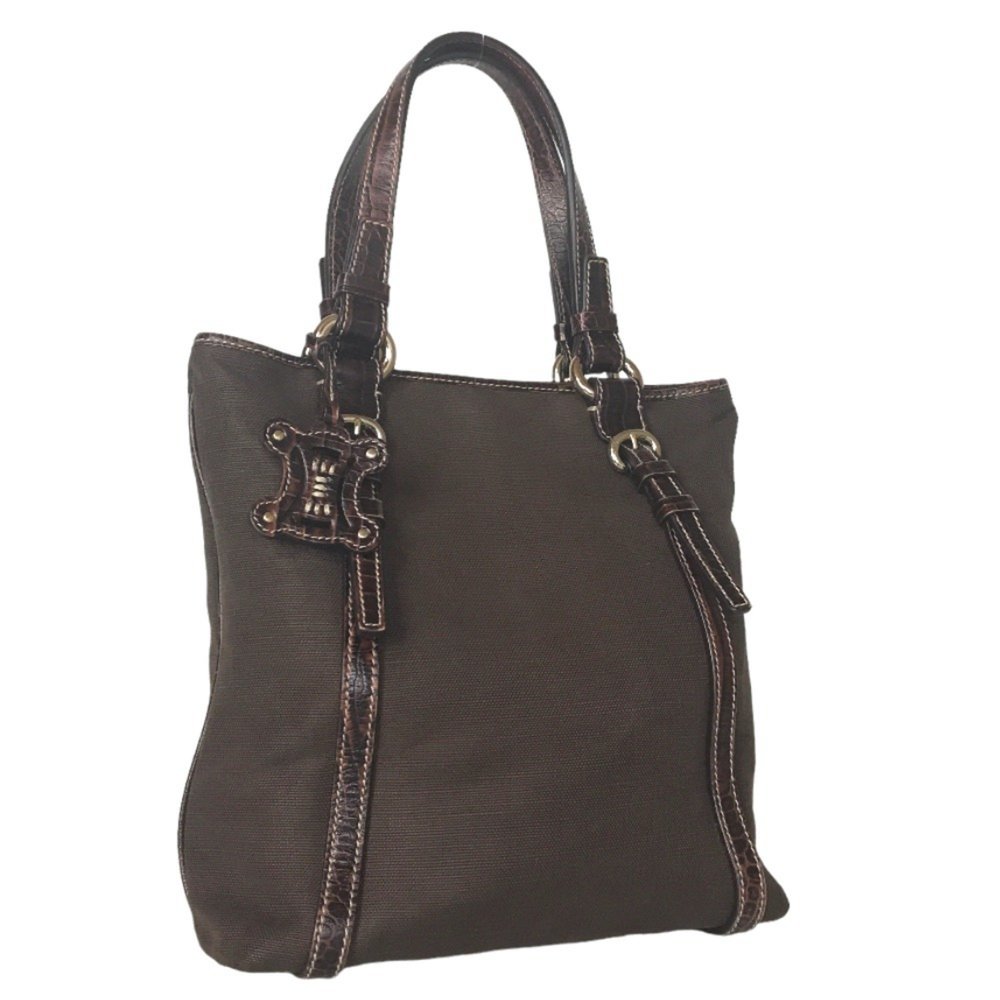 CELINE Tote bag for women, canvas, brown, WC-ST-0047
